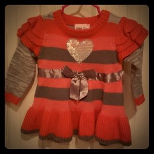12m Heart Sweater